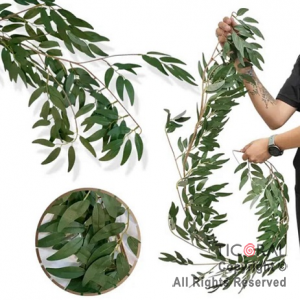 GUIRNALDA RAMA DE HOJAS SAUCE 1,75 MT X 1